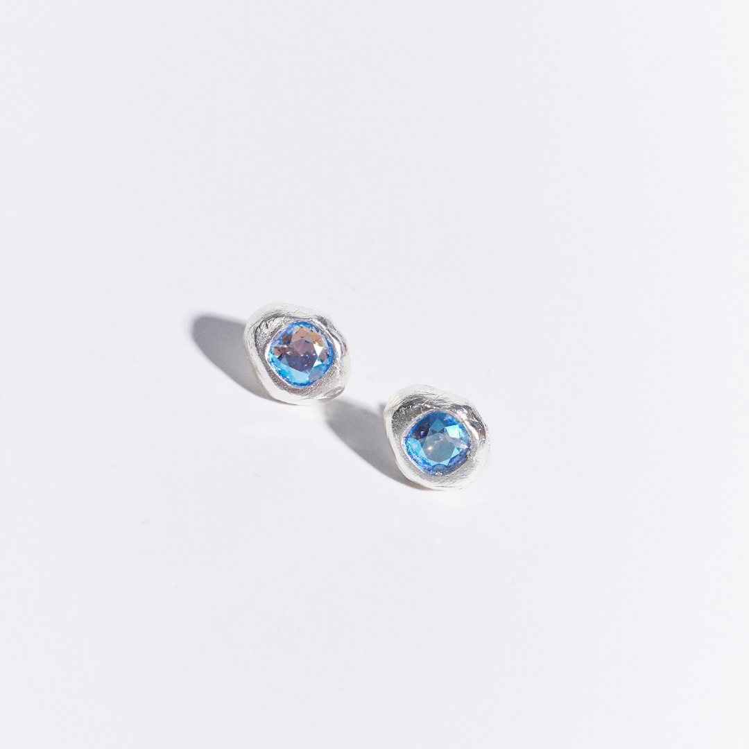 Silver Ophelia Earrings
