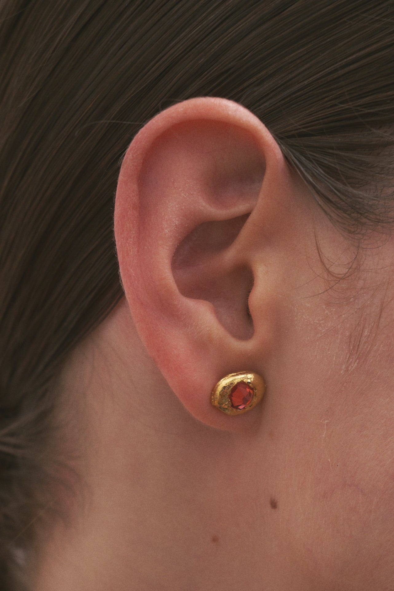 Ophelia Mini Gold Earrings