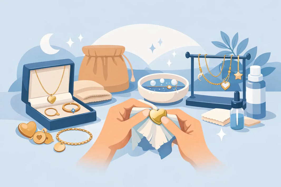 Cómo cuidar joyería personalizada a diario