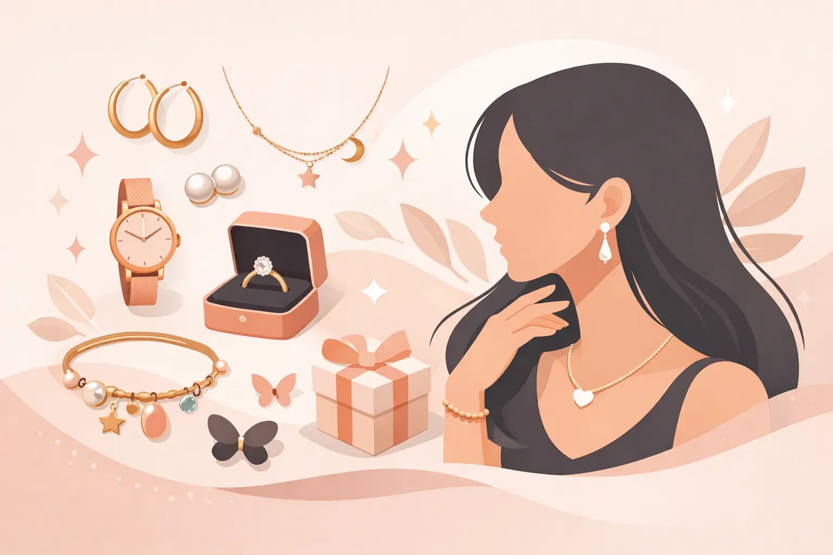 8 regalos de joyería para una mujer joven