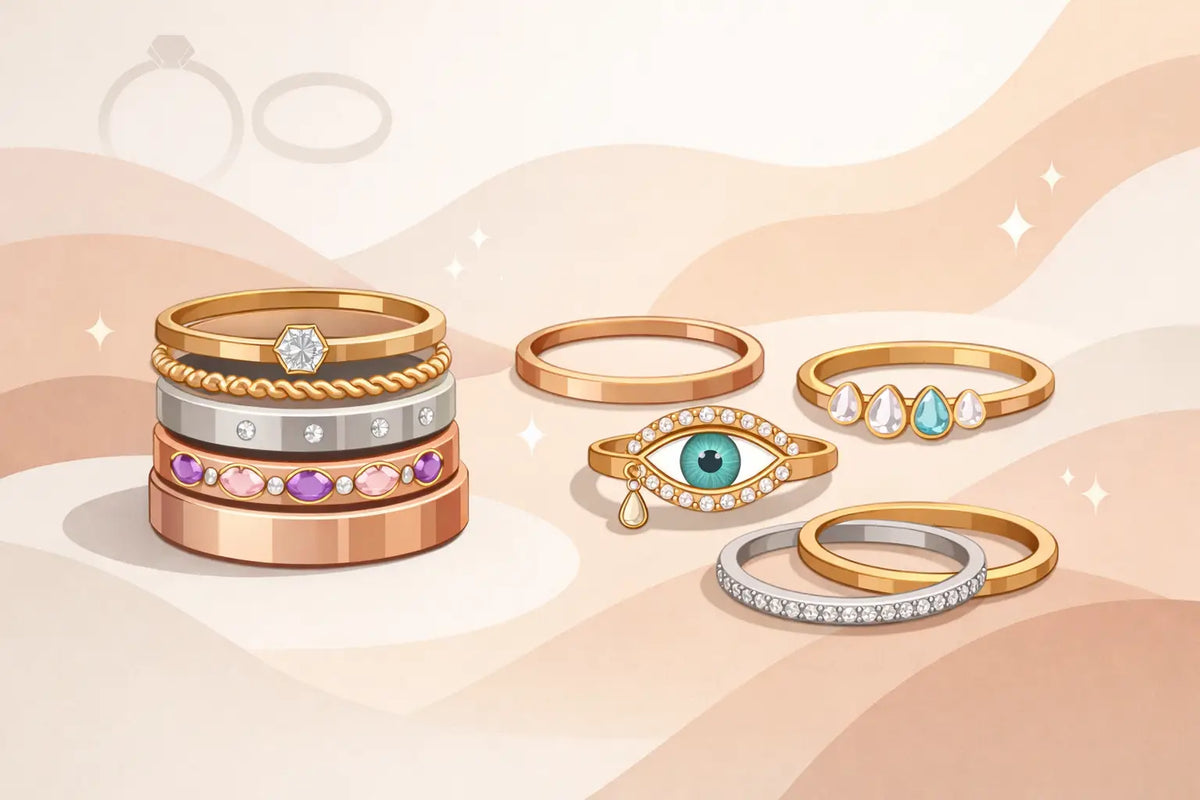 Mejores anillos para apilar y crear tu mix