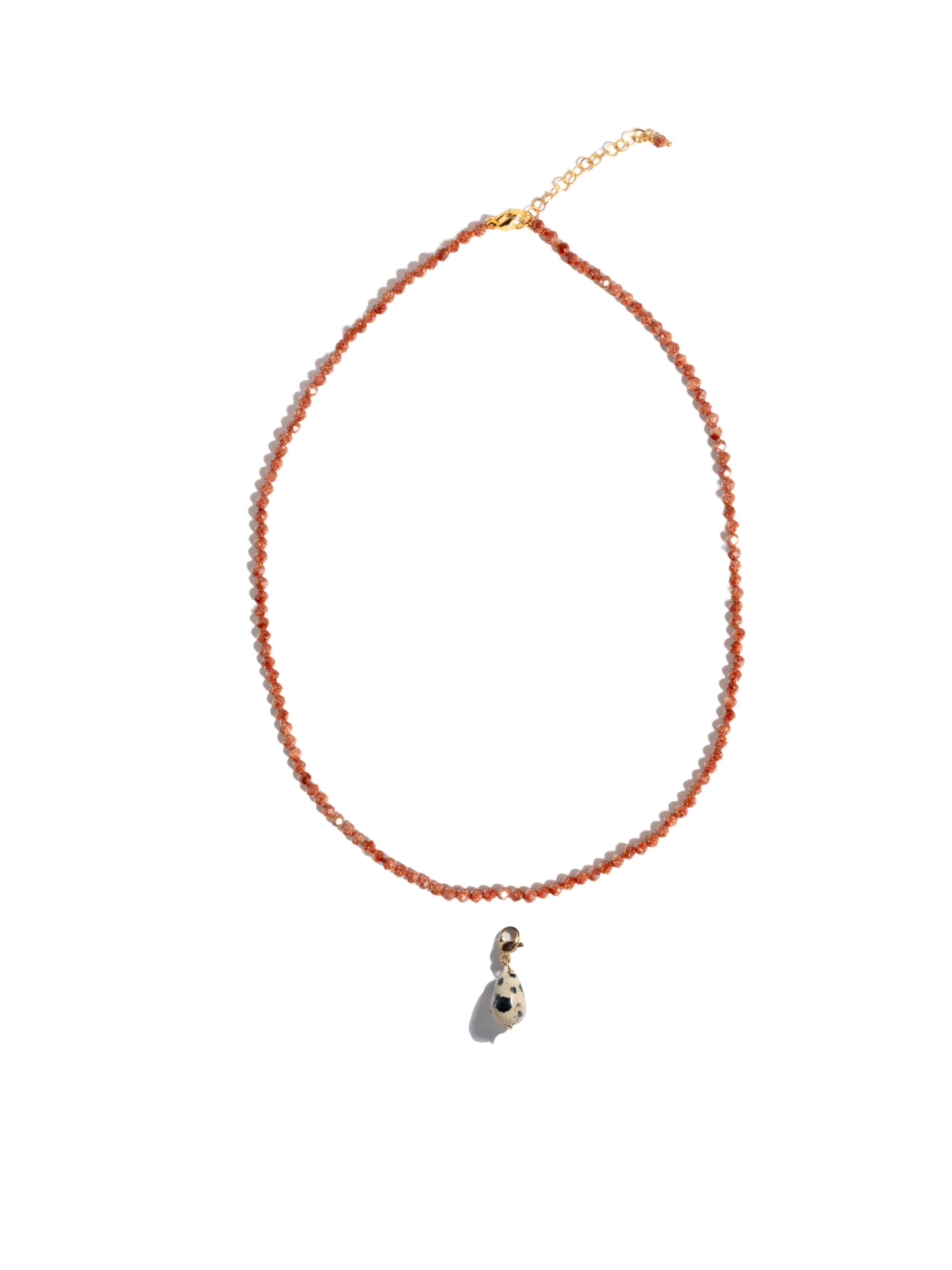 Lilac Agate Necklace