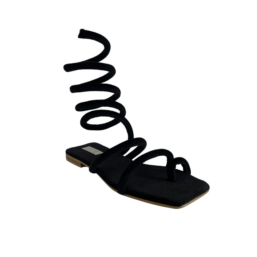 Liana Spring Black Sandal