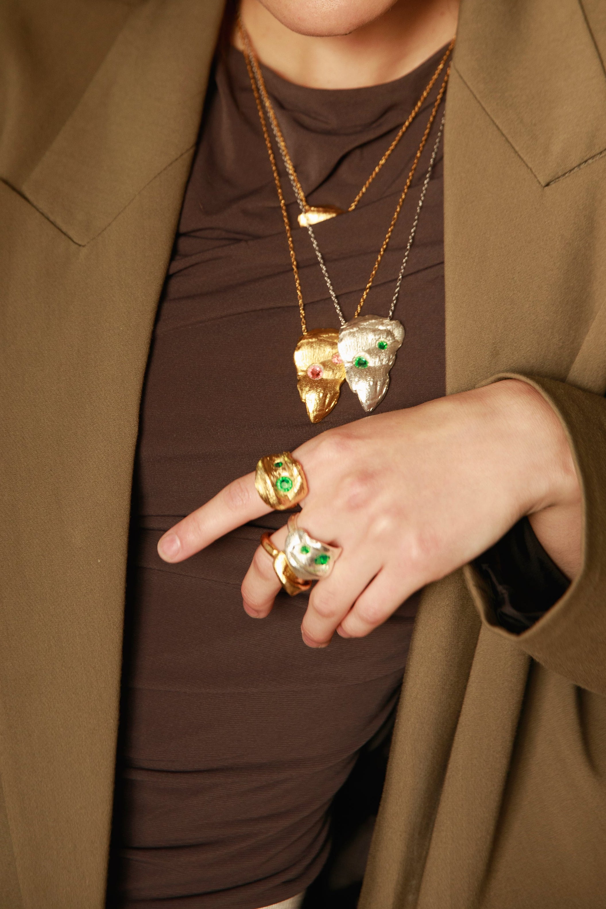 Anillo Soledad Dorado