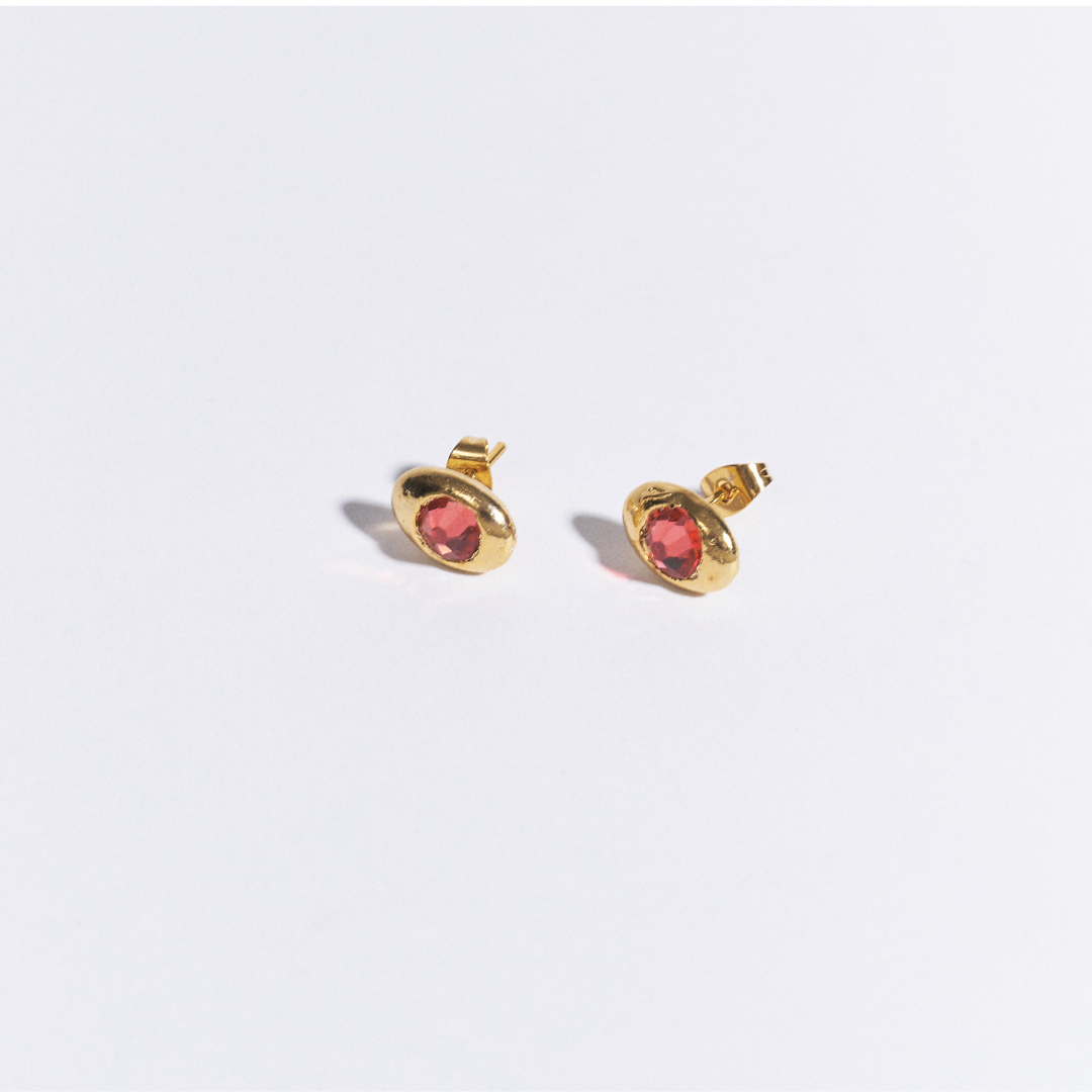 Ophelia Mini Gold Earrings