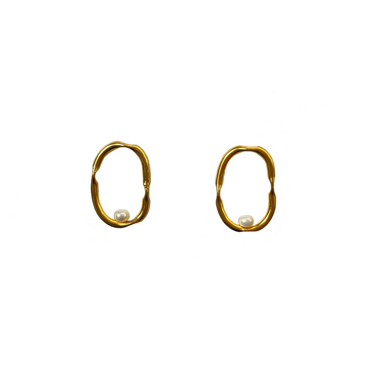 Renacer Pearl Midi Earrings