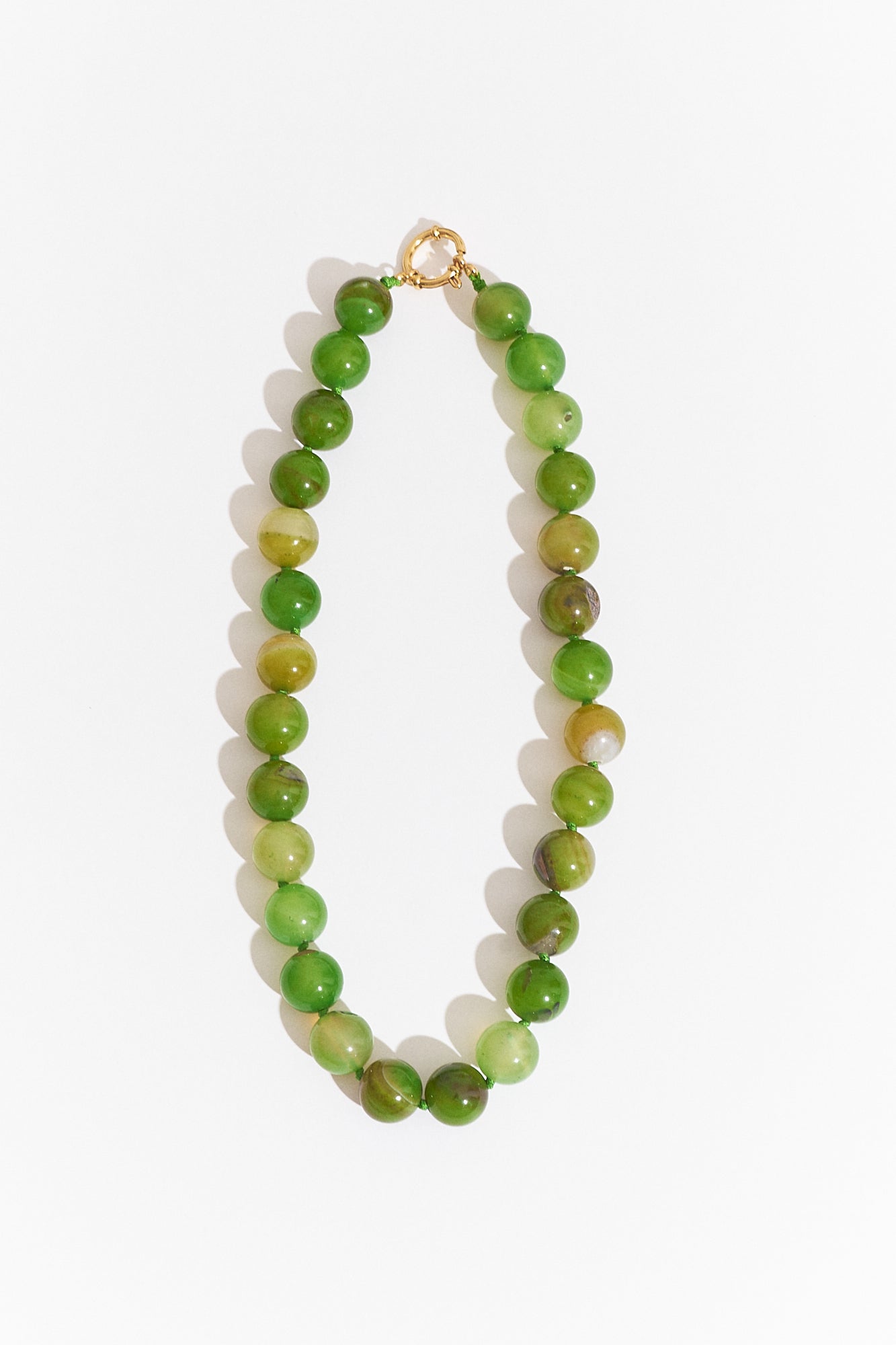 Green Agate Necklace