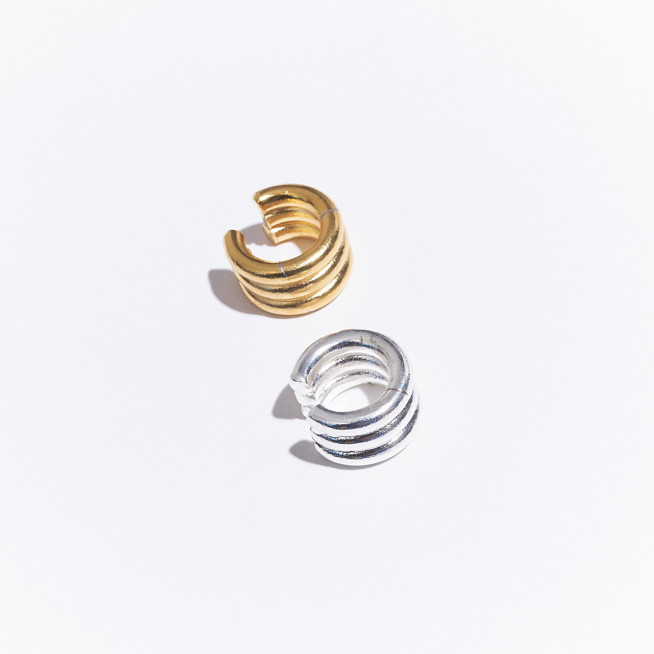 Earcuff Basic Triple Silver