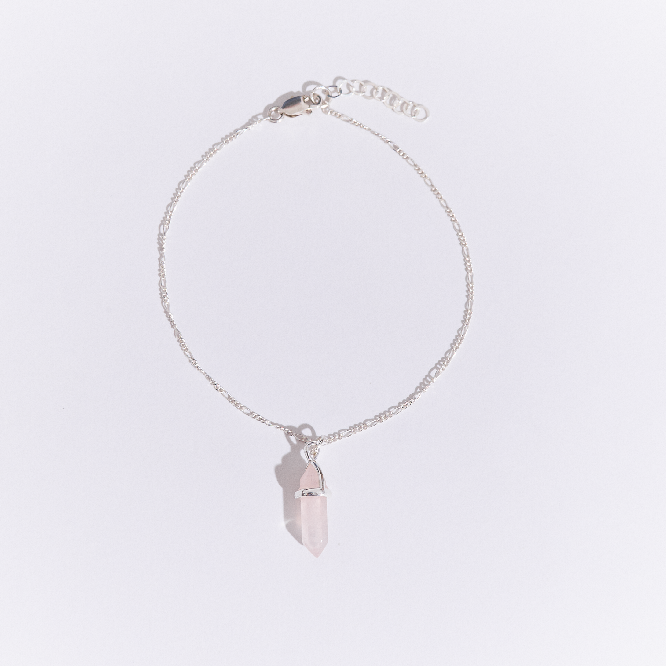 Personalized Rose Quartz Bracelet