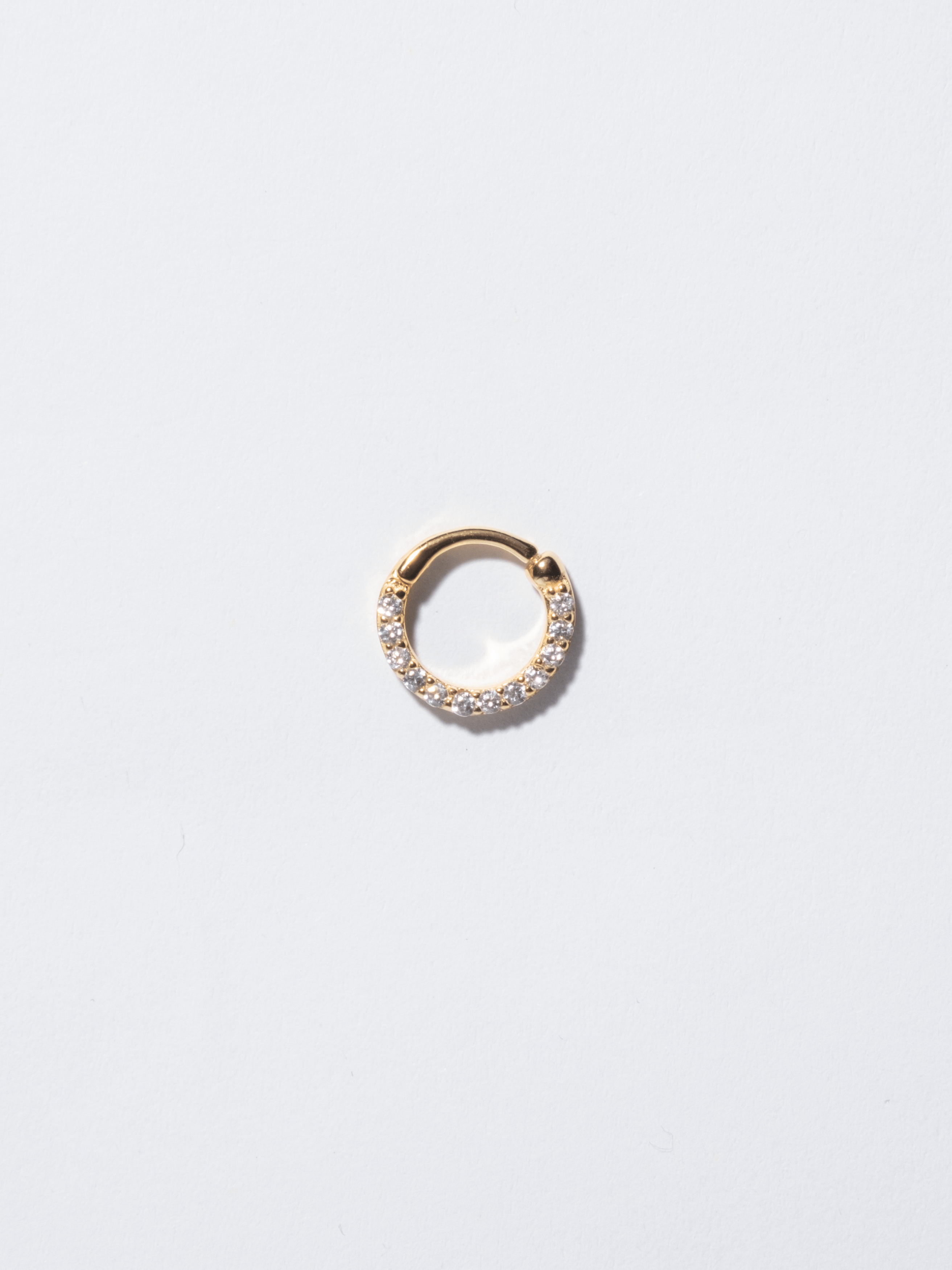 Piercing 6 black zircons