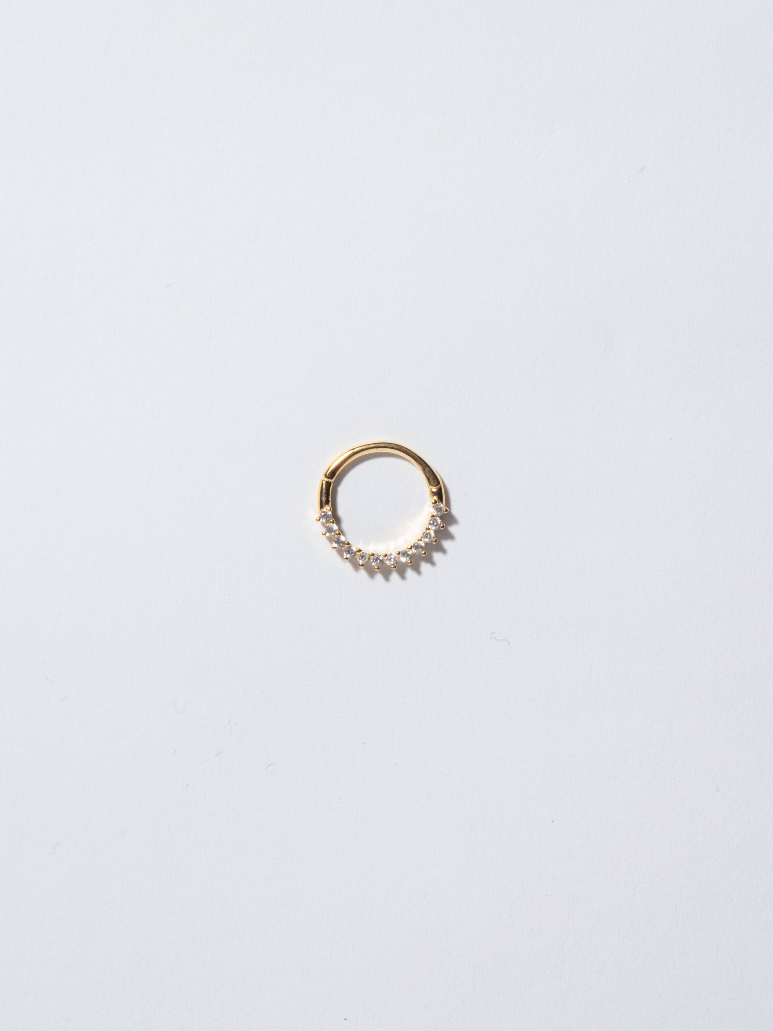 Piercing 6 black zircons