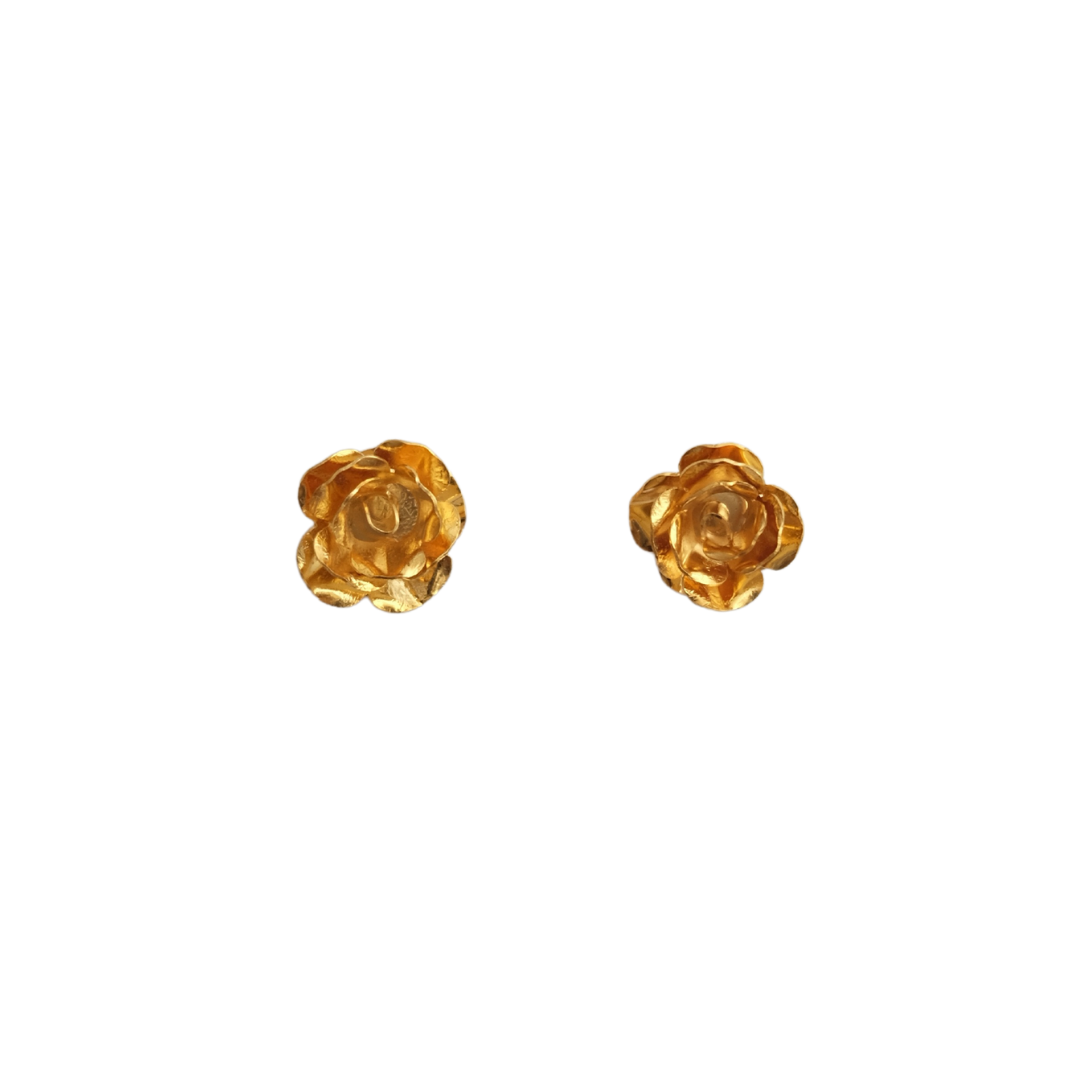 Aretes Rosa Dorado